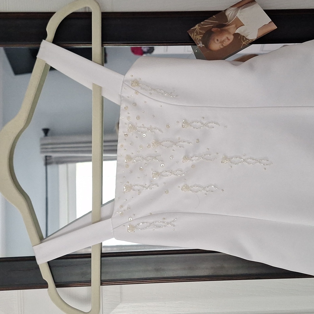 Flower Girl, Bridesmaid, Communion, Special occasion, White Isobella & Chloe NWT